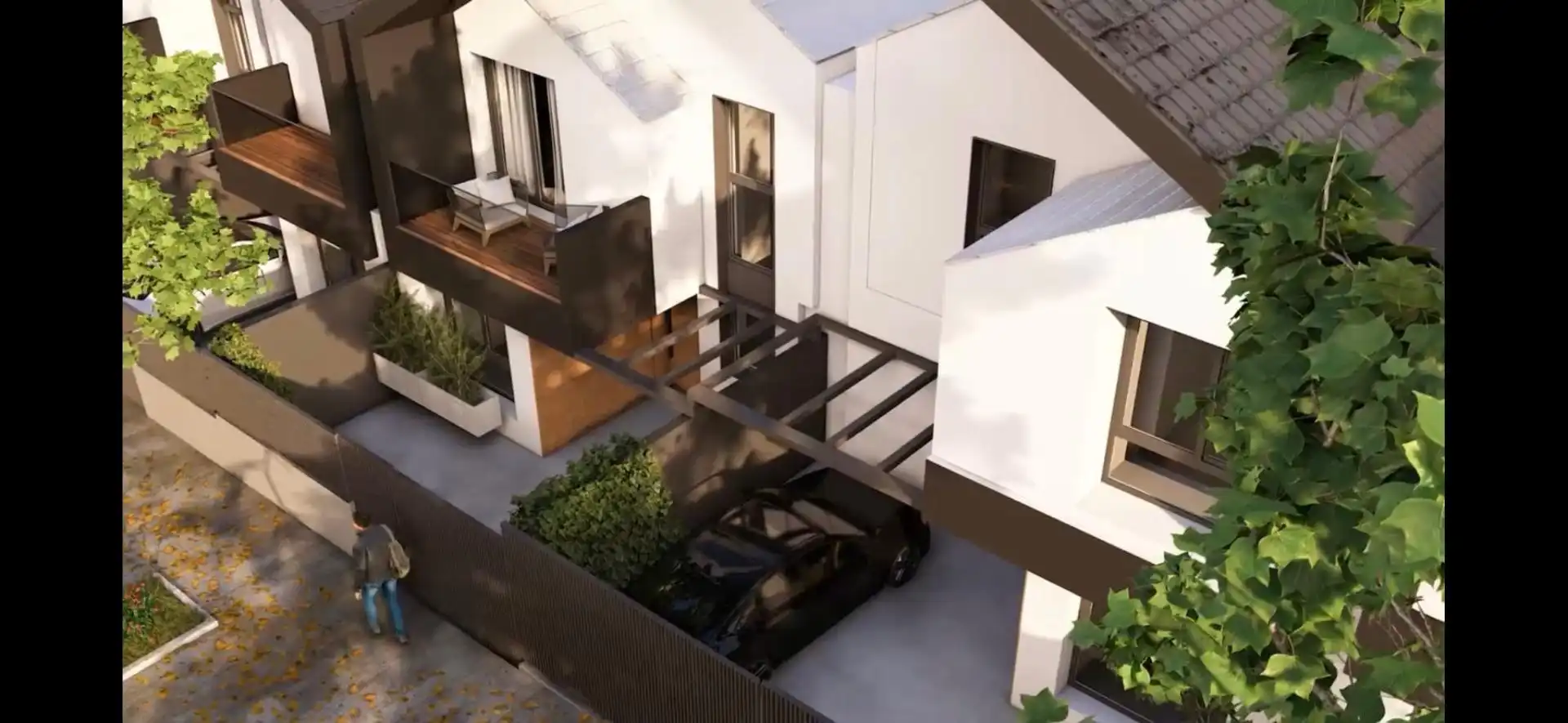 Vista exterior de Casa adosada en venta en Aldea del Fresno con Terraza
