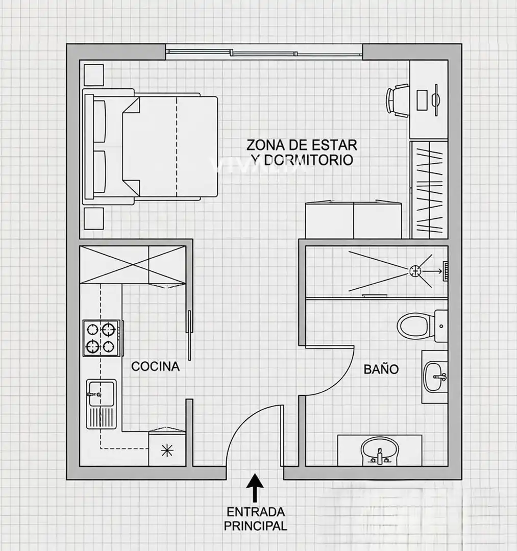 Flat for sale in Madrid  with Air Conditioner, Heating and Storage room