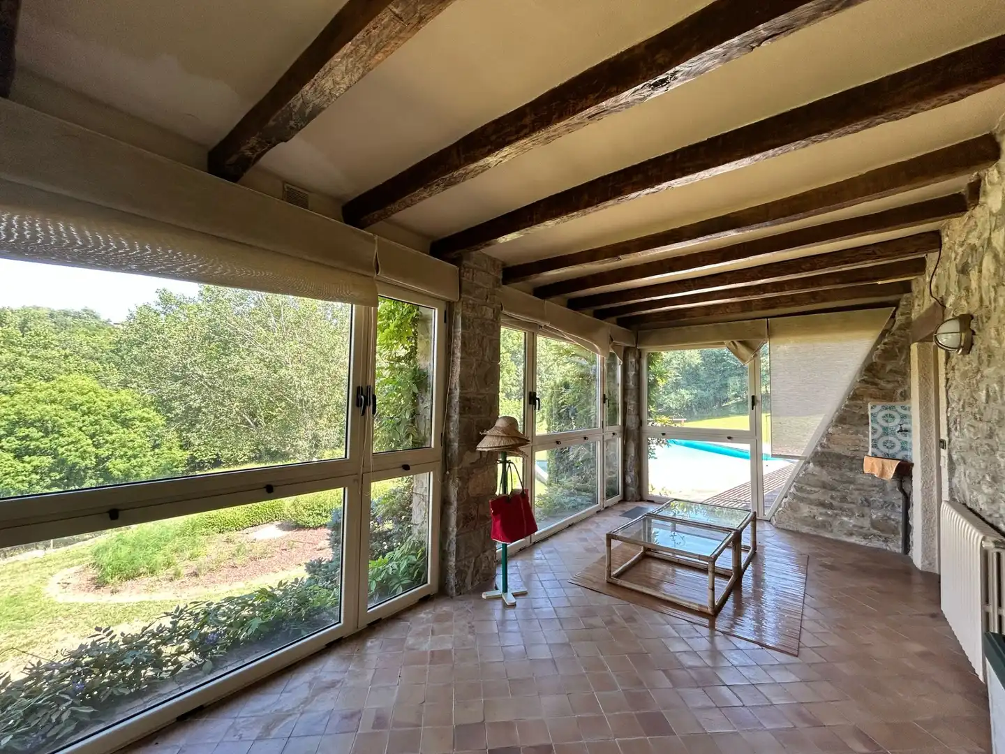 Jardín de Casa o chalet en venta en Sant Joan Les Fonts con Aire acondicionado, Calefacción y Parquet