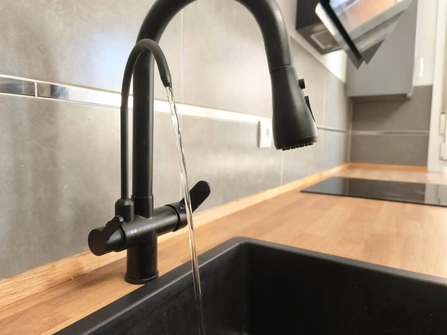 Kitchen of Flat for sale in Entrena  with Air Conditioner, Heating and Parquet flooring