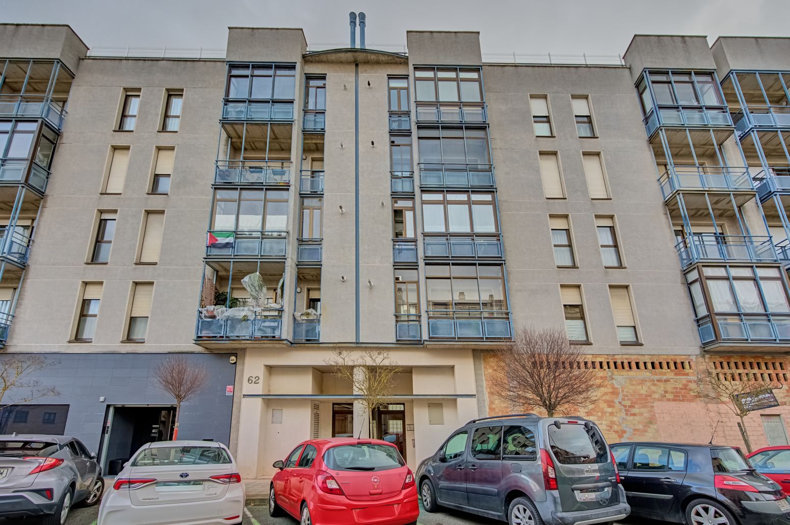 Vista exterior de Pis en venda en Barañáin / Barañain amb Calefacció, Parquet i Traster