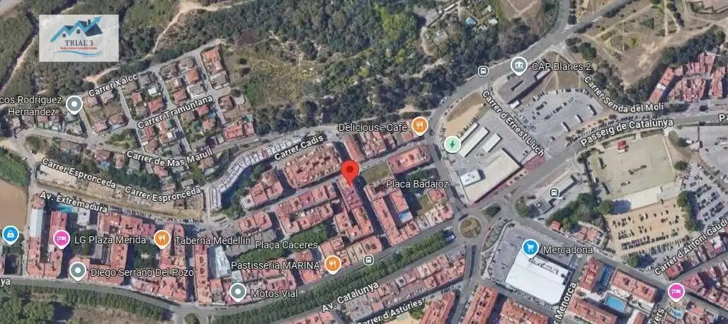 Vista exterior de Piso en venta en Blanes con Terraza y Balcón