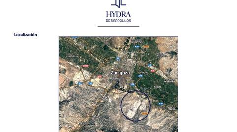 Foto 2 de Terreny industrial en venda a Calle Borderea, 12, Cartuja Baja, Zaragoza