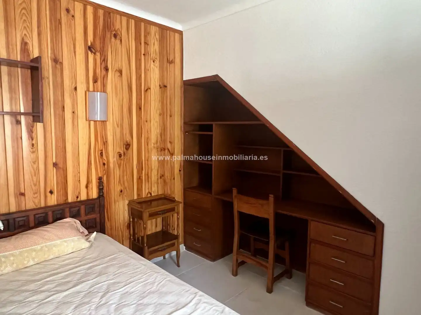 Schlafzimmer von Haus oder Chalet zur Miete in Artà mit Klimaanlage, Terrasse und Fernseher
