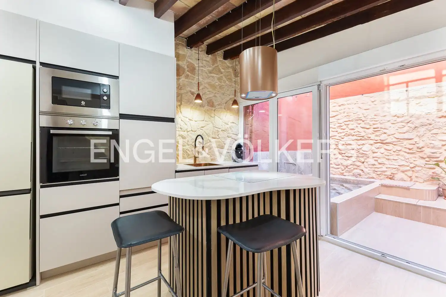 Cocina de Casa o chalet de alquiler en Bétera con Aire acondicionado, Calefacción y Jardín privado