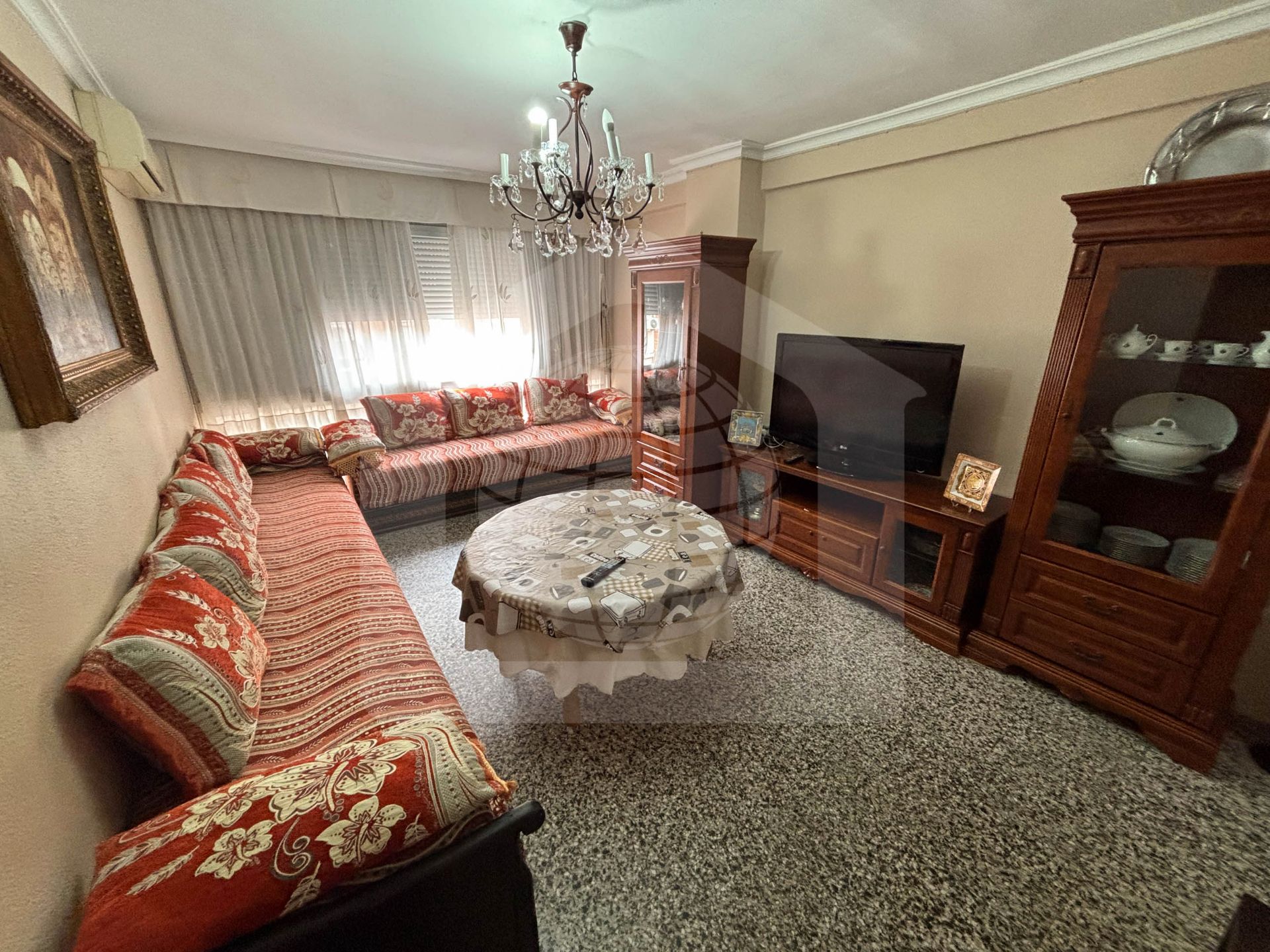 Sala d'estar de Pis en venda en Málaga Capital amb Moblat