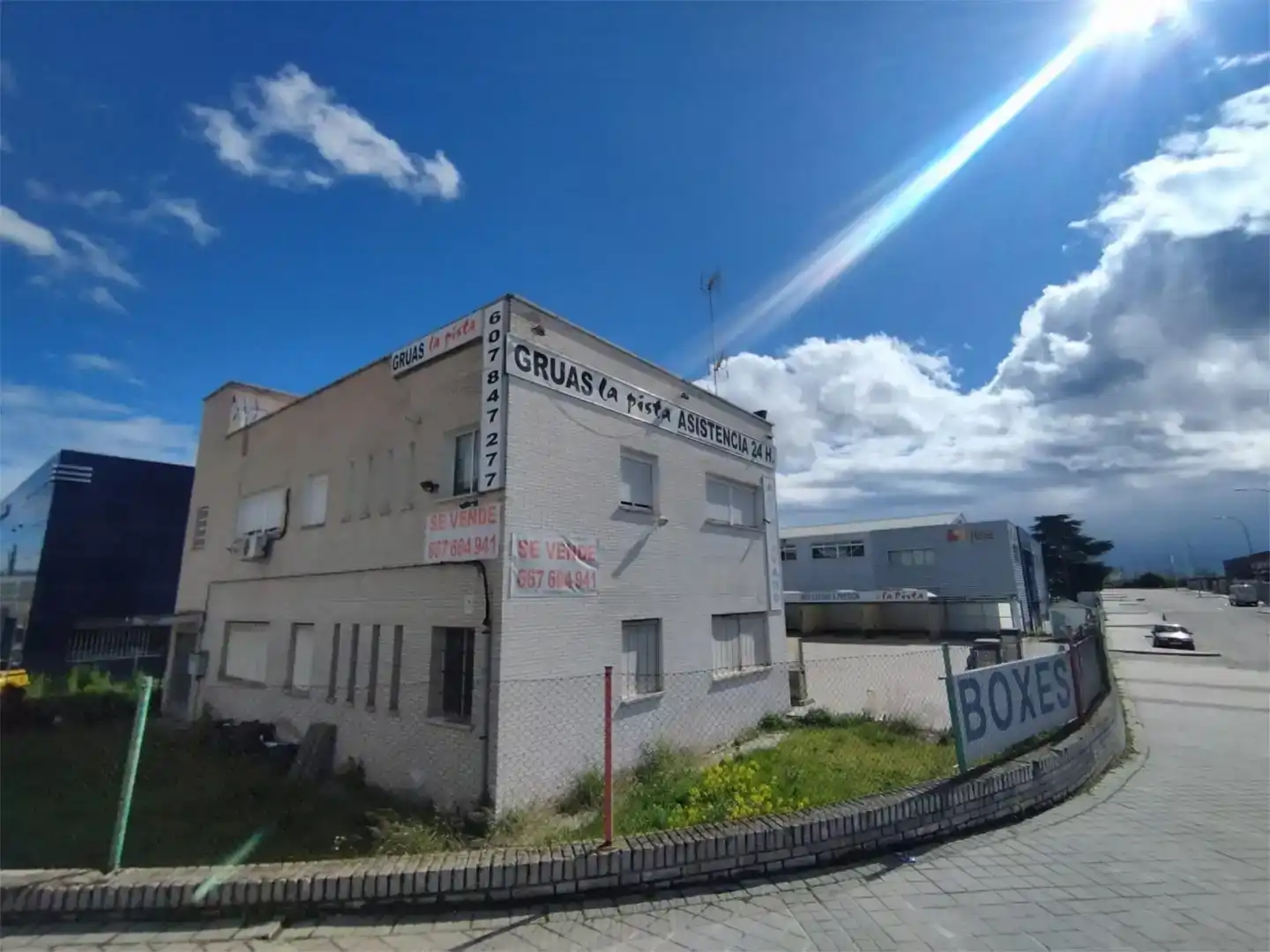 Vista exterior de Terreno en venta en Móstoles