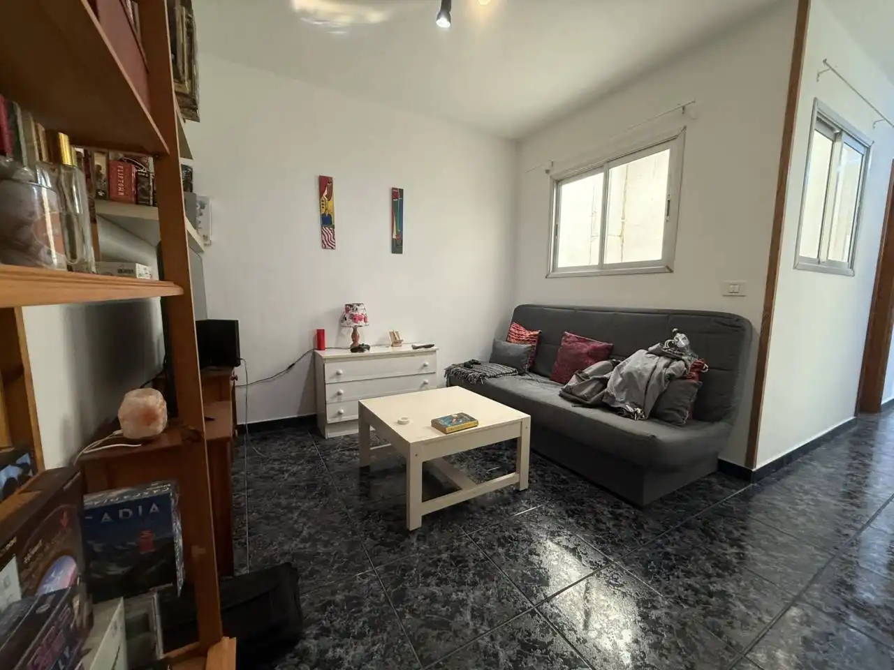 Sala de estar de Piso en venta en Arona con Terraza y Amueblado