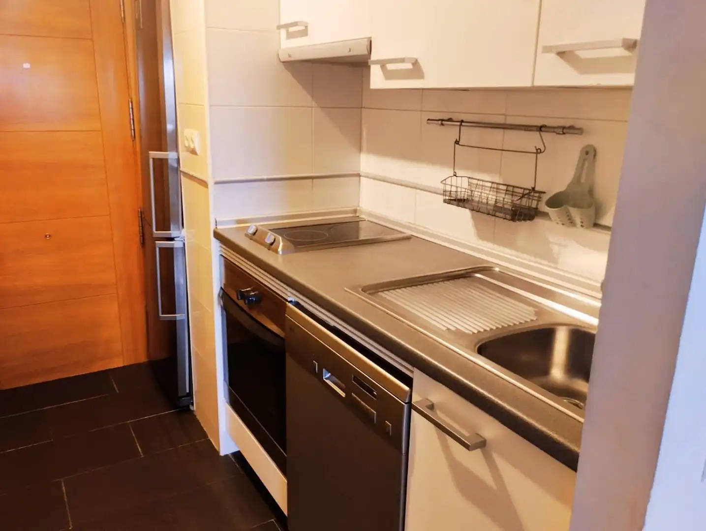 Kitchen of Flat for sale in Madrid  with Air Conditioner, Heating and Terrace