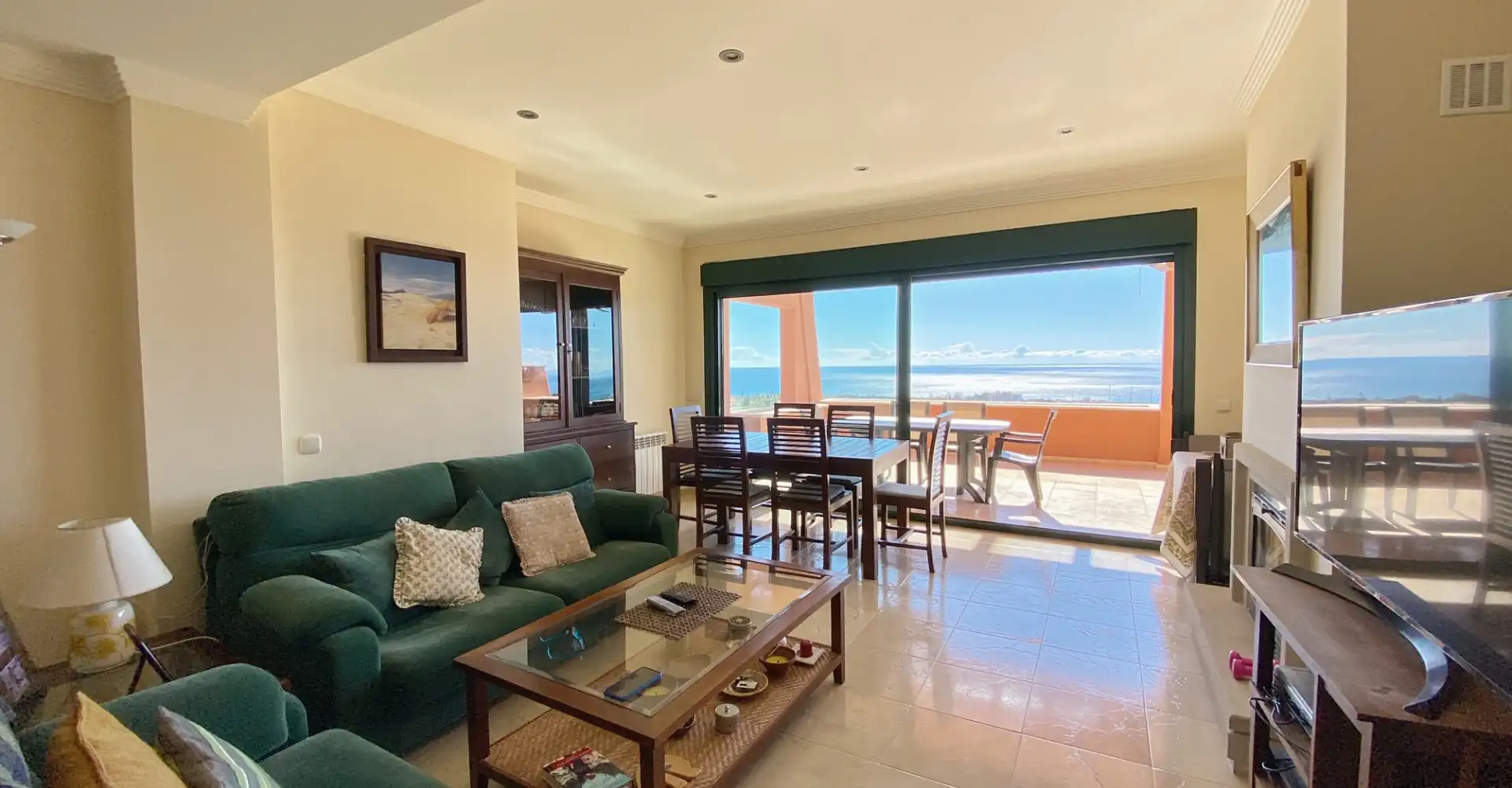 Sala de estar de Ático en venta en Marbella con Aire acondicionado, Terraza y Trastero