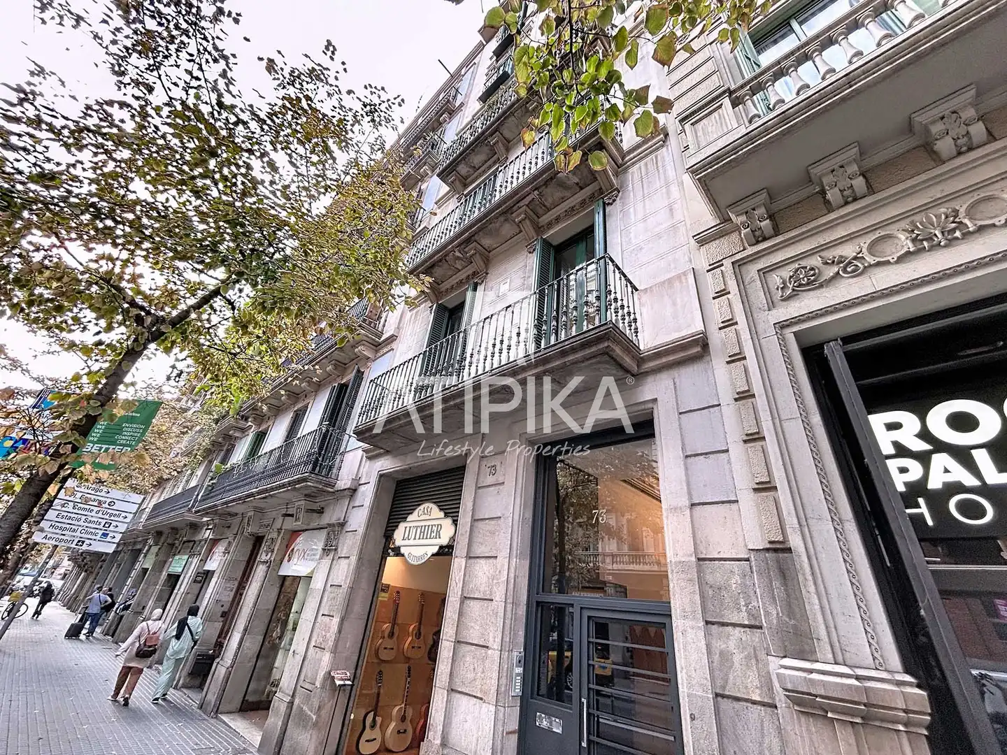 Vista exterior de Oficina de alquiler en Barcelona con Aire acondicionado y Terraza