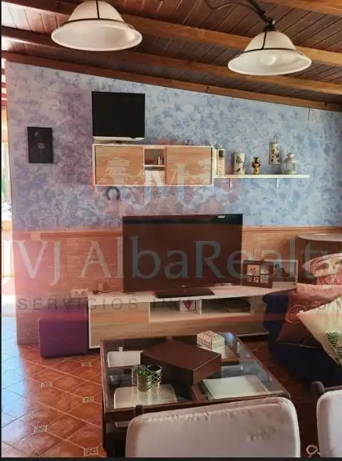 Wohnzimmer von Haus oder Chalet zum Verkauf in Albacete mit Klimaanlage, Privatgarten und Terrasse