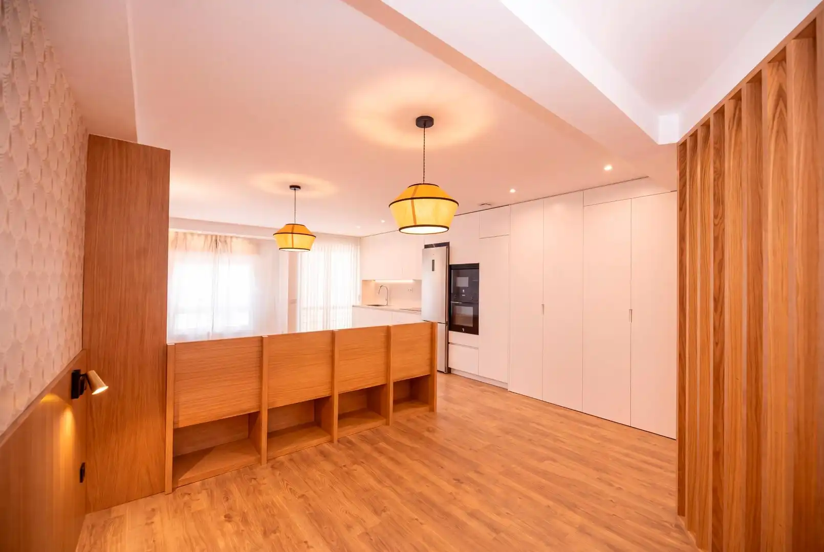 Cocina de Estudio de alquiler en Madrid con Aire acondicionado y Calefacción