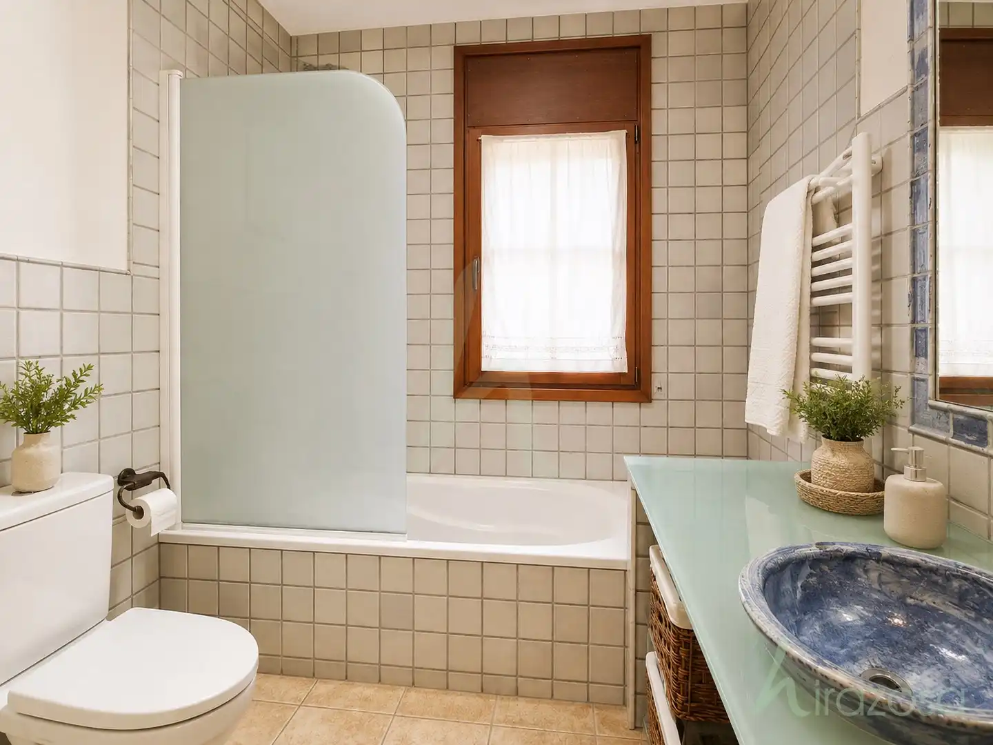 Baño de Casa o chalet en venta en Aiguafreda con Aire acondicionado, Calefacción y Terraza