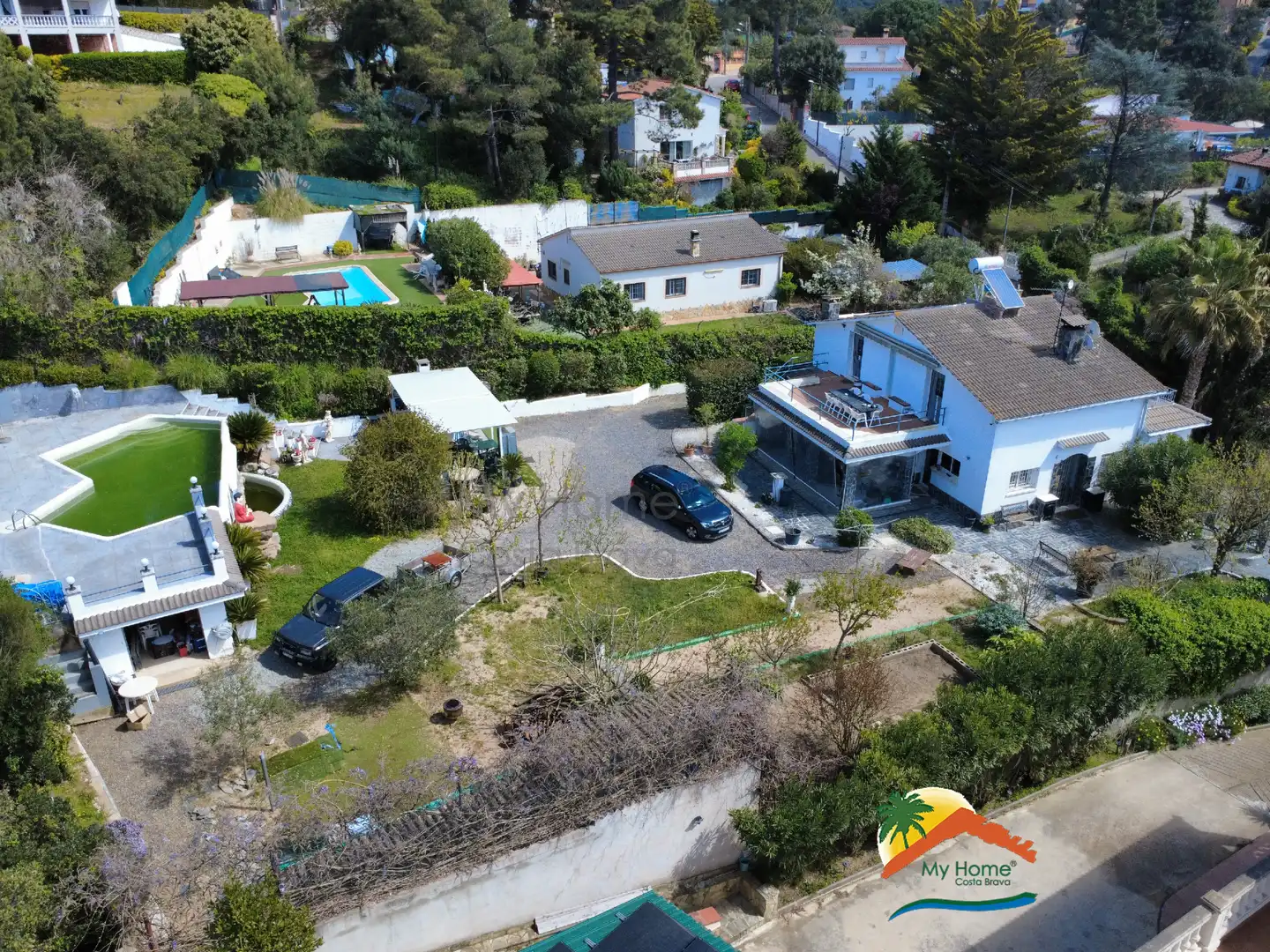 Casa amb piscina en venda a Aiguaviva Parc, imagen 3