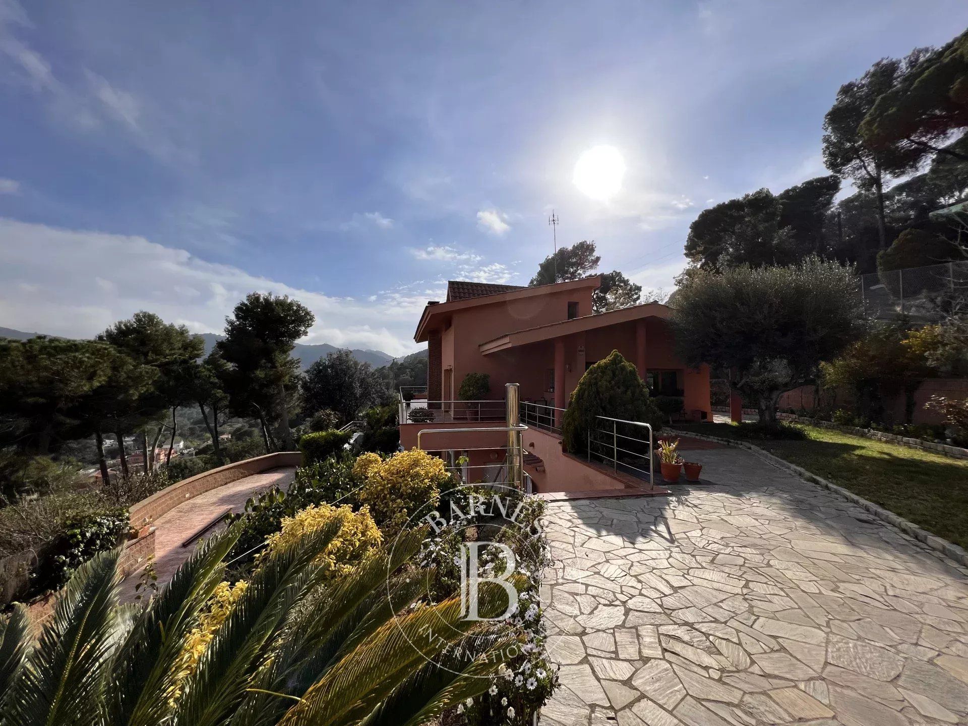 Exterior view of House or chalet for sale in Argentona  with Heating, Swimming Pool and Furnished