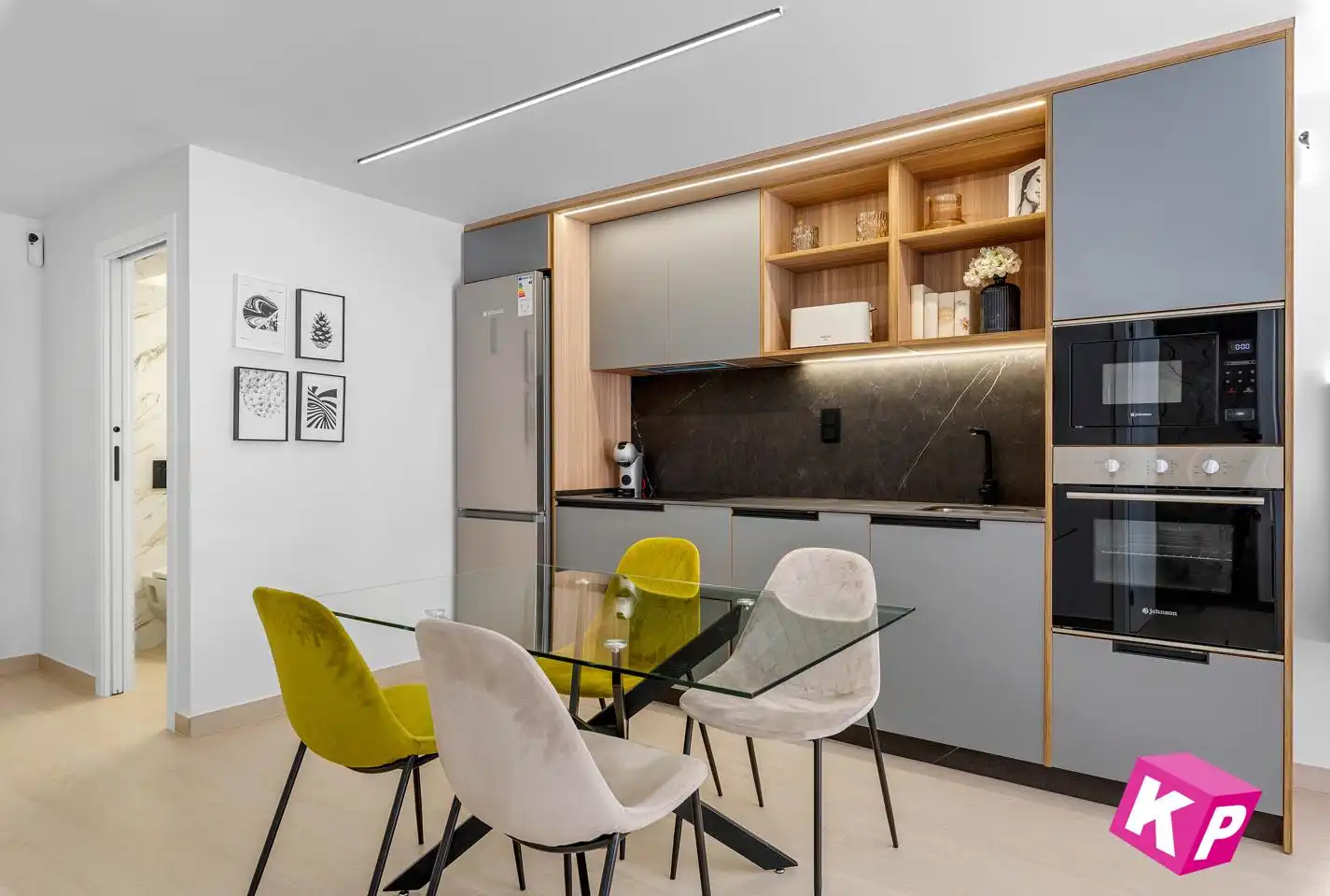 Cocina de Piso en venta en Guardamar del Segura con Aire acondicionado, Jardín privado y Terraza