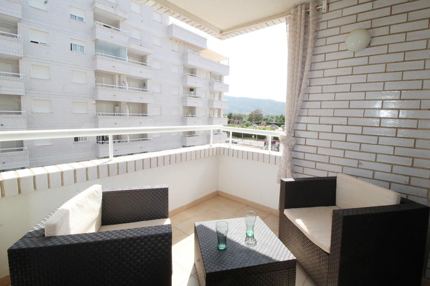 Bedroom of Apartment for sale in Oropesa del Mar / Orpesa  with Air Conditioner, Private garden and Terrace