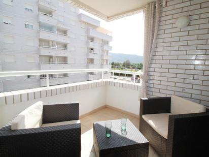 Dormitori de Apartament en venda en Oropesa del Mar / Orpesa amb Aire condicionat, Jardí privat i Terrassa