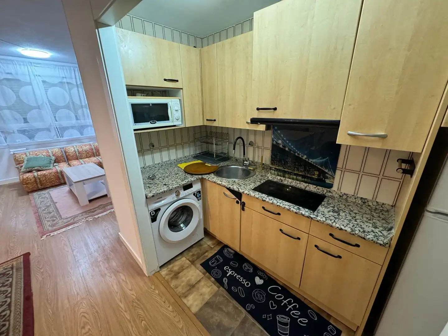 Cocina de Apartamento de alquiler en Burgos con Calefacción, Parquet y Amueblado