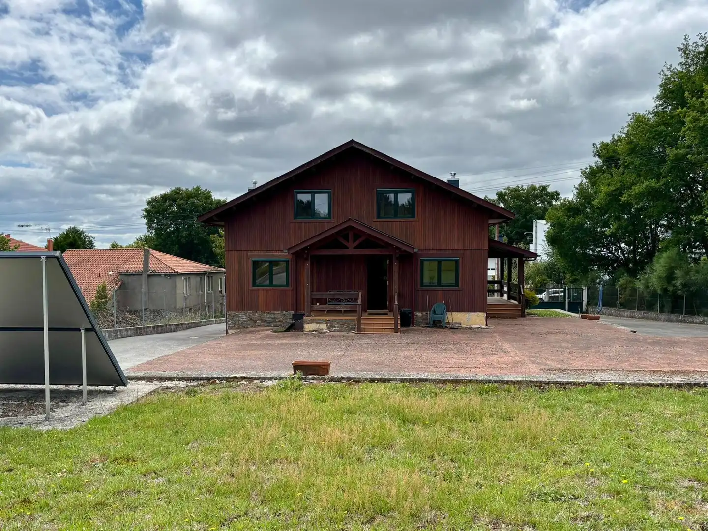 Exterior view of Houses for sale in Parada de Sil  with Heating, Private garden and Swimming Pool