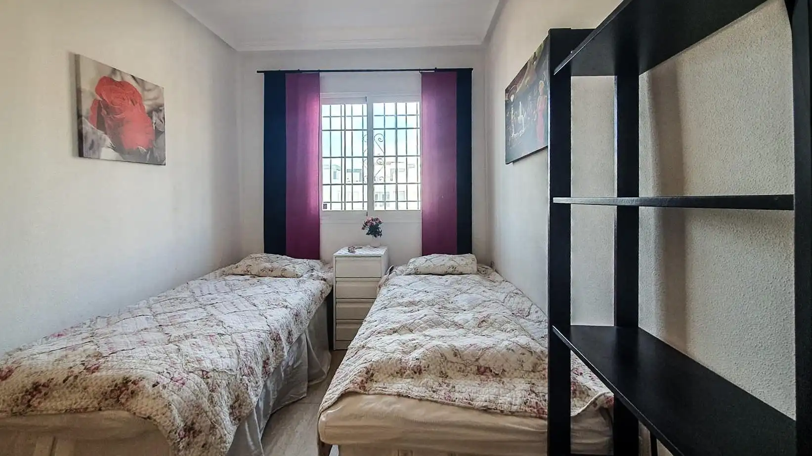 Schlafzimmer von Einfamilien-Reihenhaus zum Verkauf in Pulpí mit Klimaanlage und Gemeinschaftspool