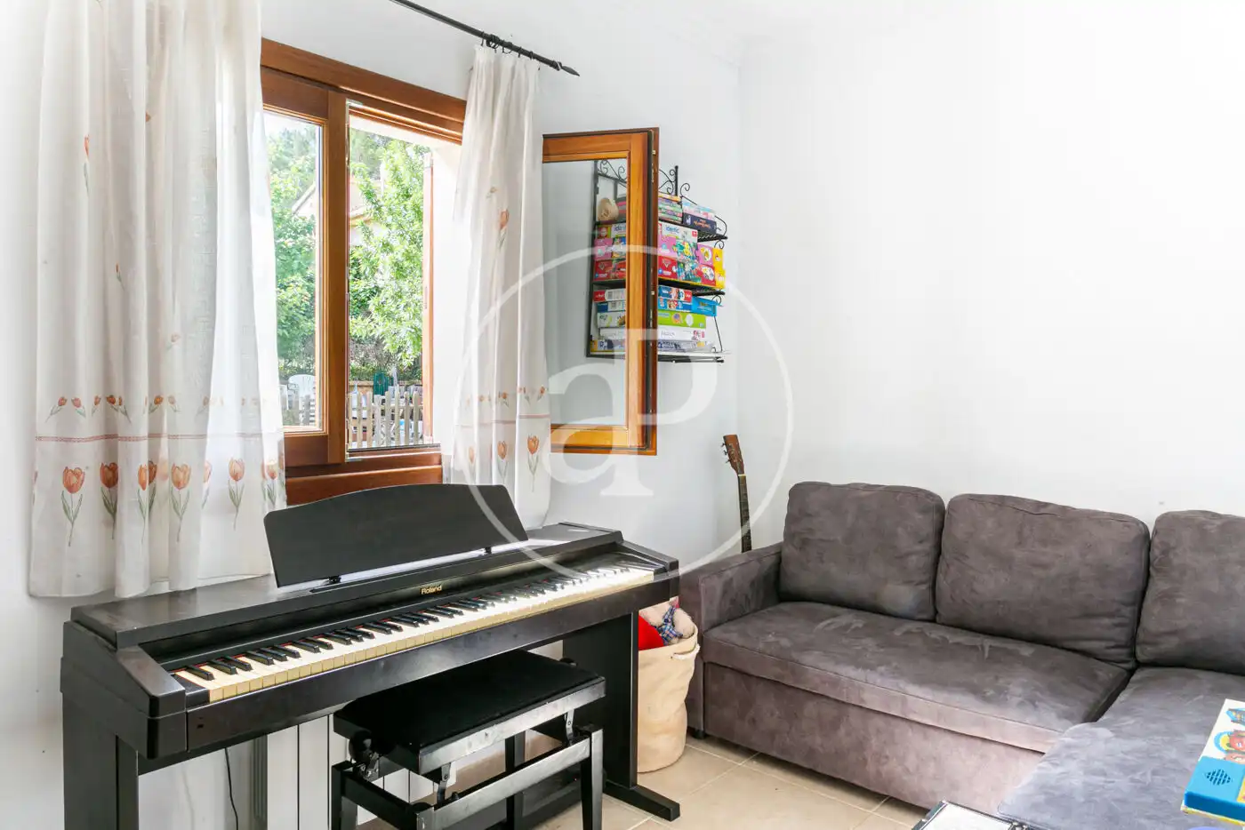 Sala d'estar de Casa o xalet en venda en Alcúdia amb Calefacció, Jardí privat i Terrassa