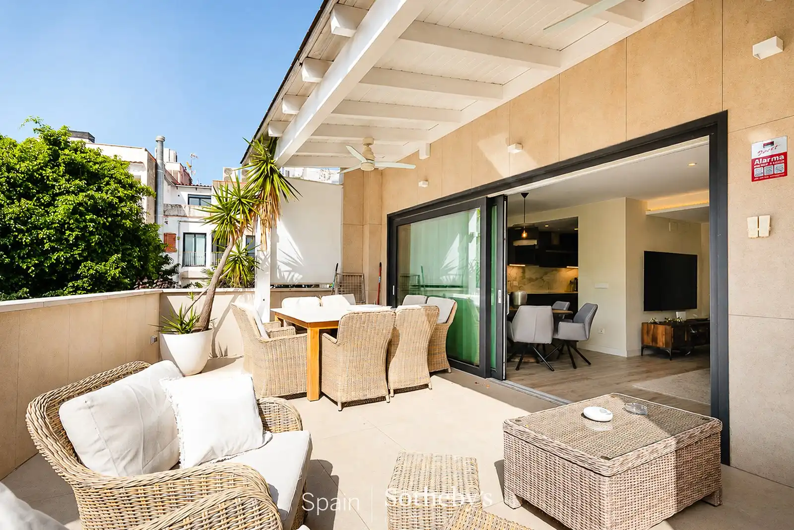 Terraza de Apartamento en venta en Sitges con Aire acondicionado y Terraza