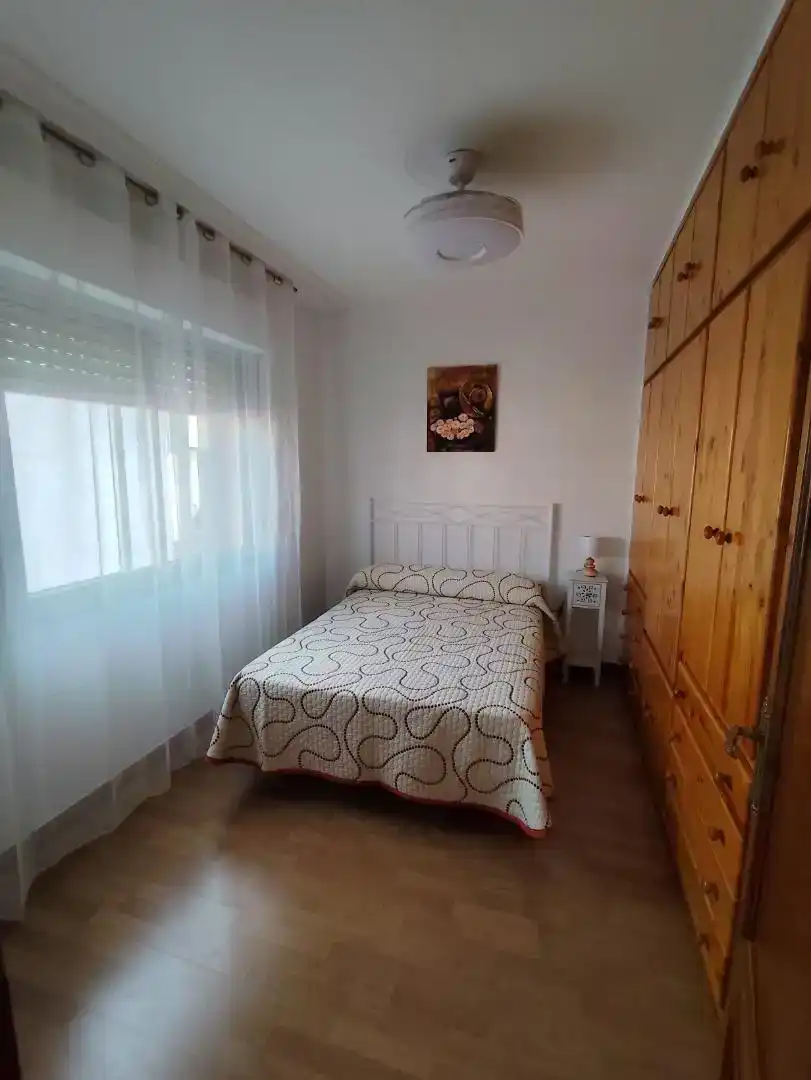 Schlafzimmer von Wohnung zur Miete in Puertollano mit Klimaanlage und Balkon
