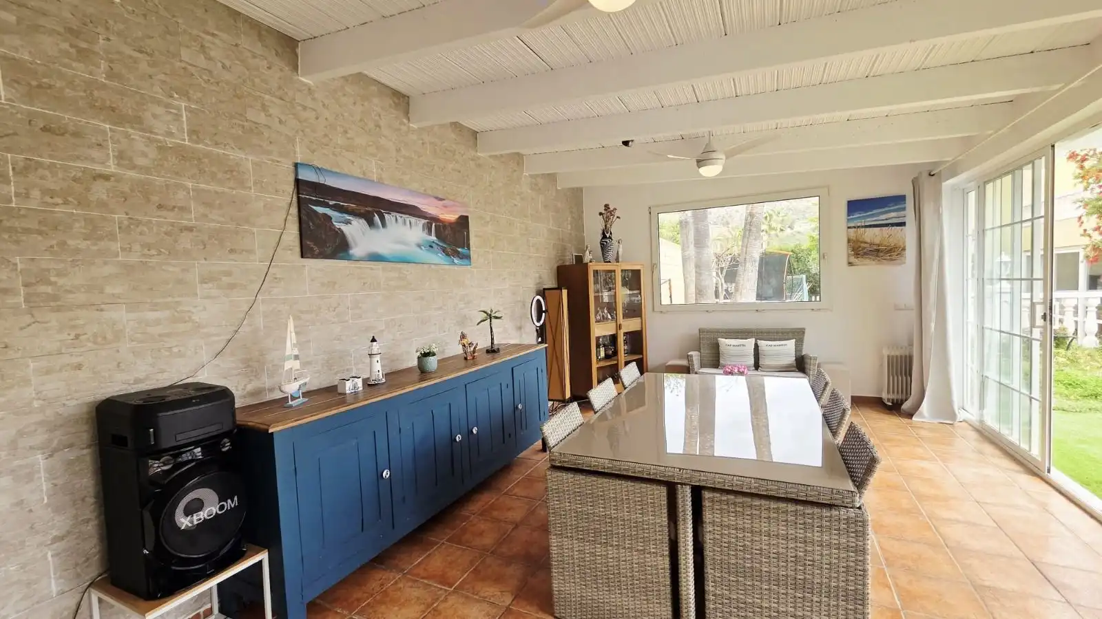 Esszimmer von Haus oder Chalet zum Verkauf in La Nucia mit Klimaanlage, Heizung und Privatgarten