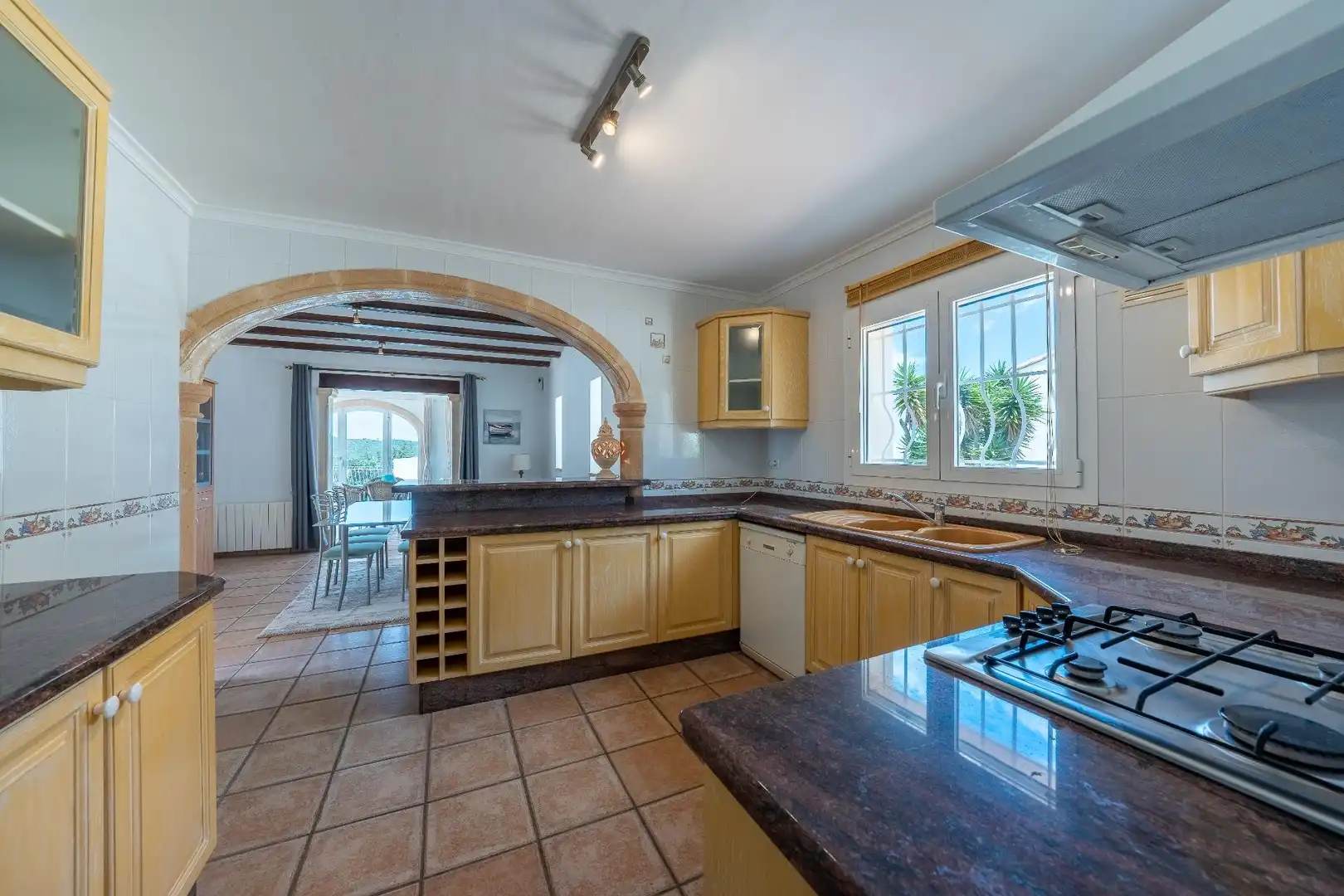 Kitchen of Houses for sale in Jávea / Xàbia  with Air Conditioner, Heating and Private garden