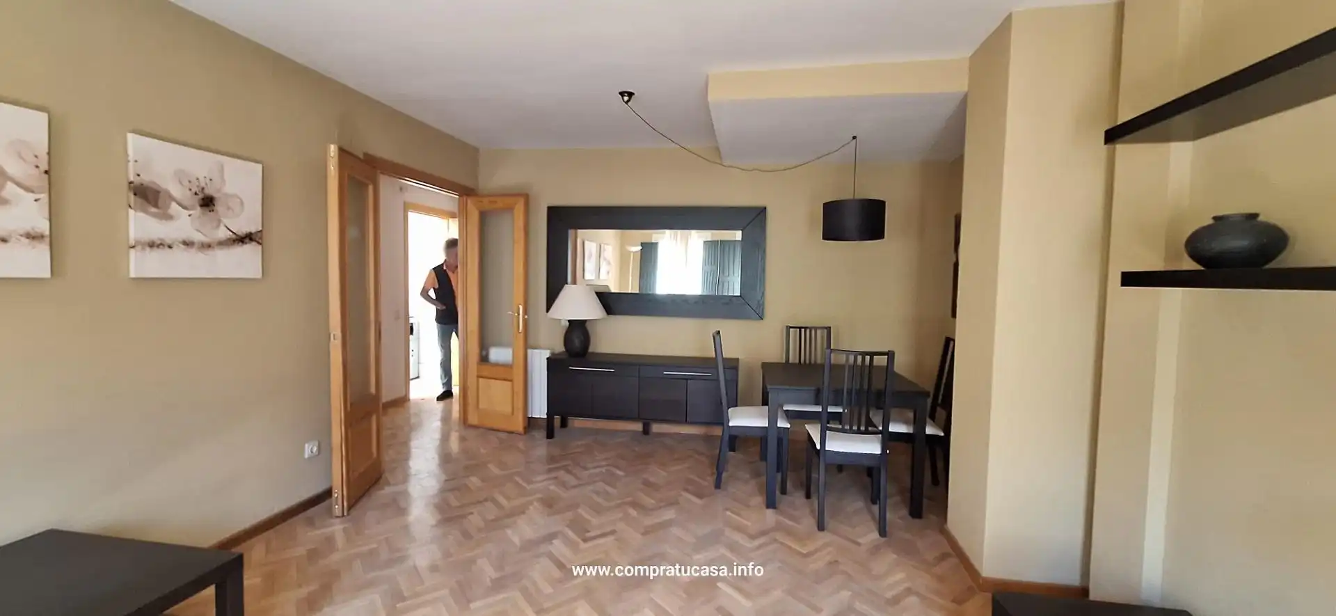 Comedor de Piso en venta en Segovia con Calefacción, Jardín privado y Parquet