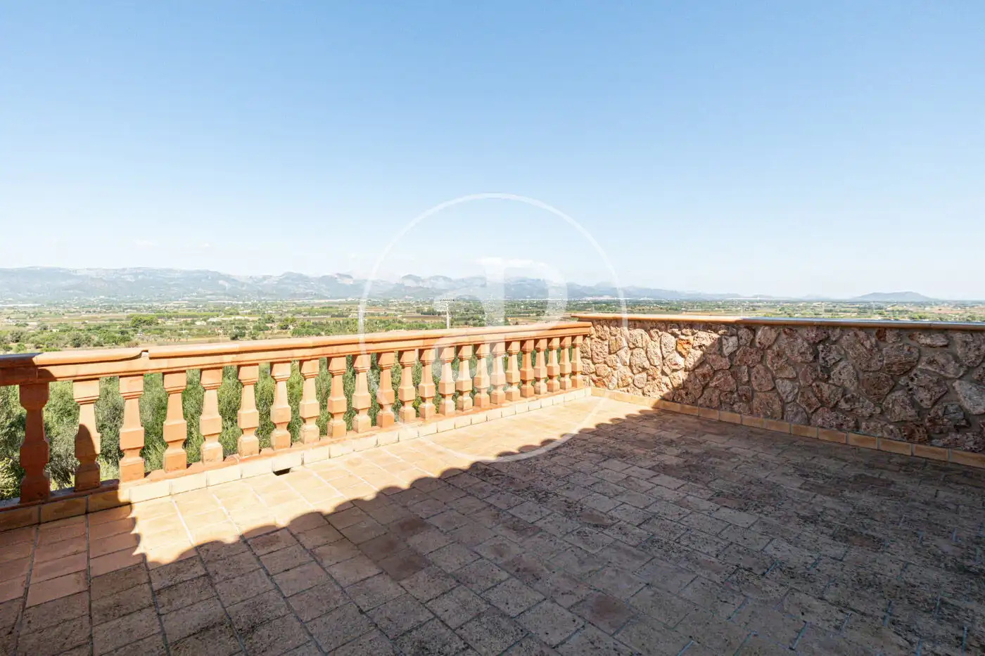 Terraza de Casa o chalet de alquiler en Santa Eugènia con Calefacción, Jardín privado y Terraza