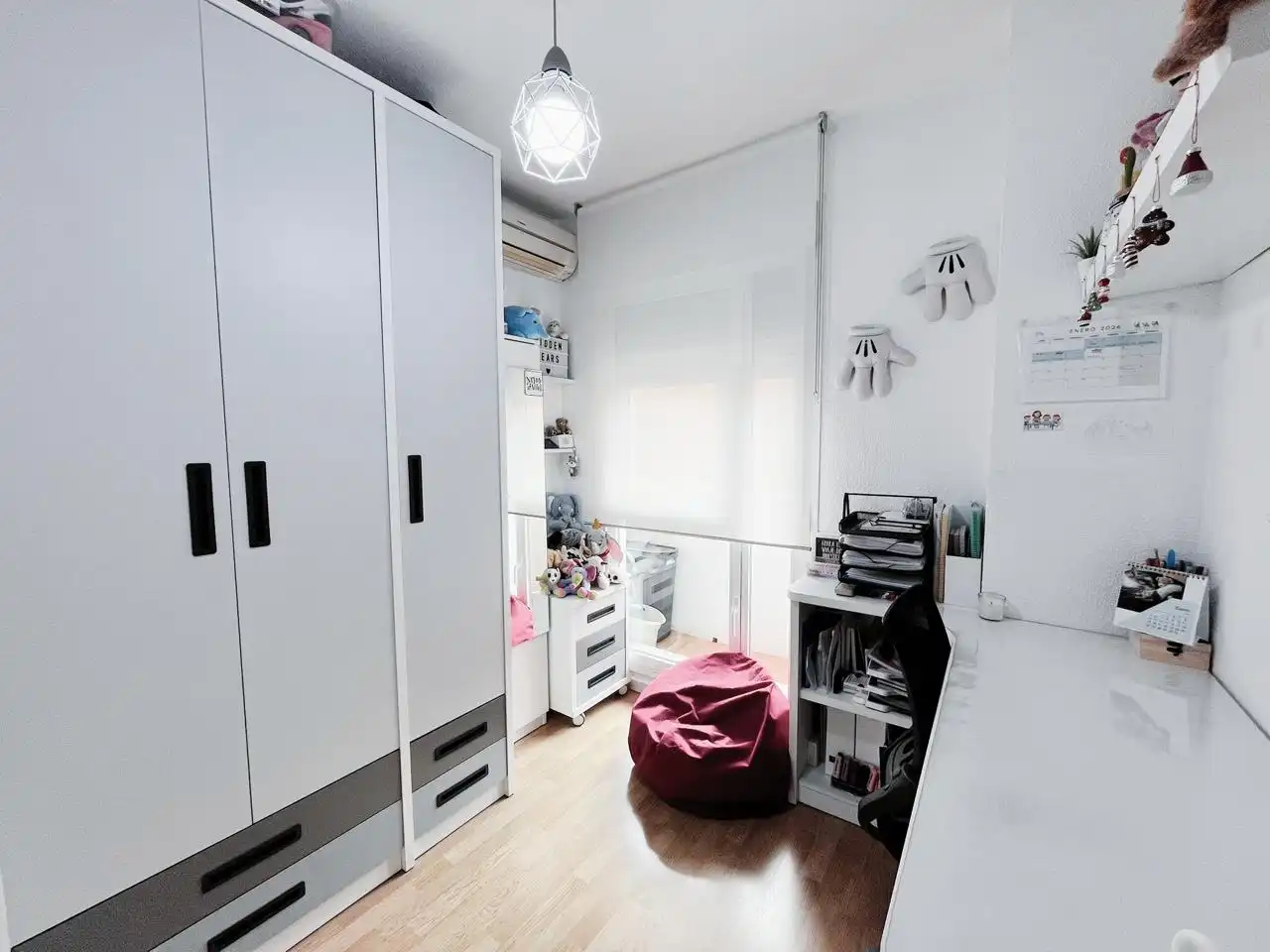 Bedroom of Flat for sale in Madrid  with Air Conditioner, Heating and Terrace