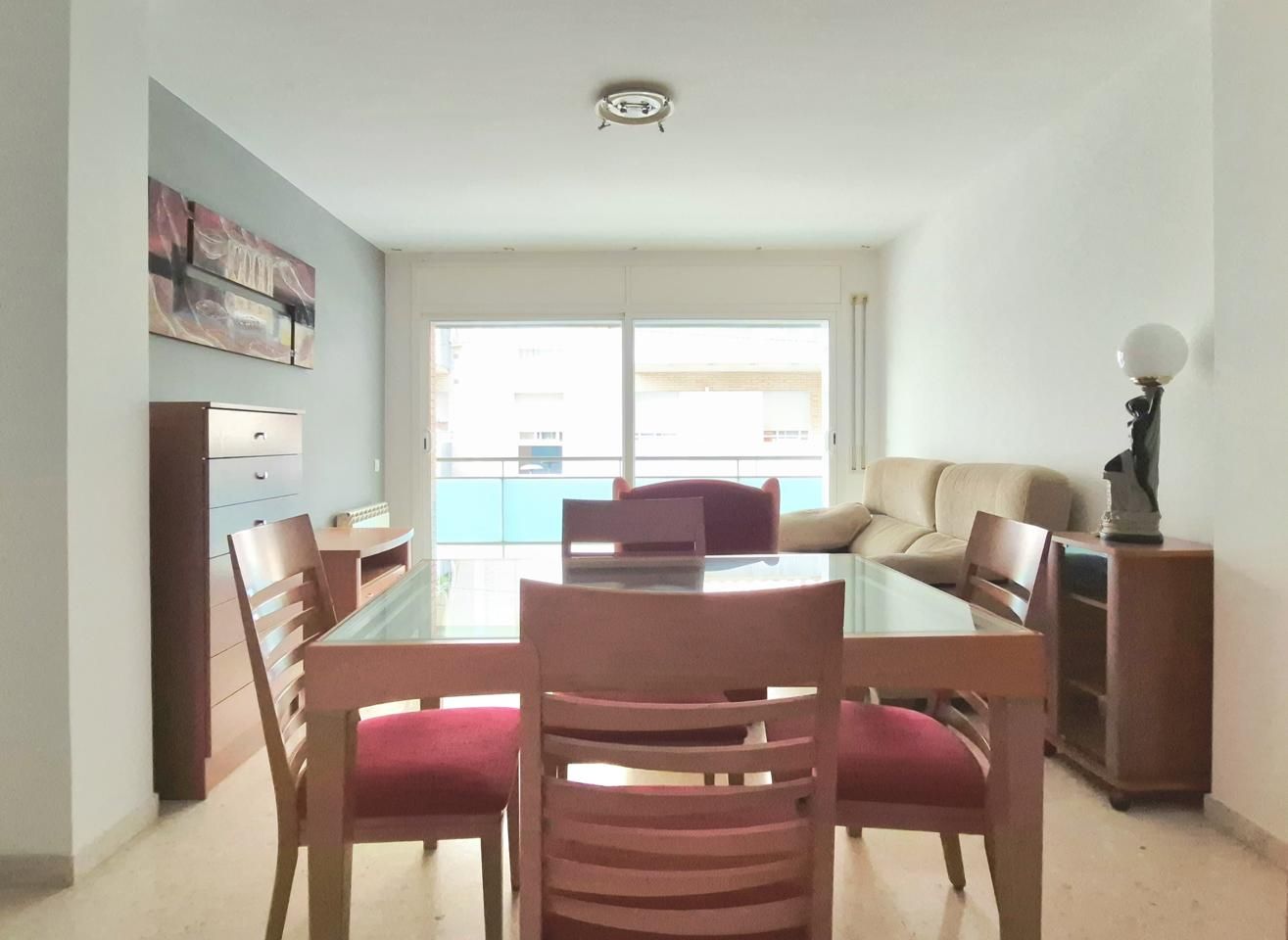 Dining room of Flat for sale in Terrassa  with Furnished