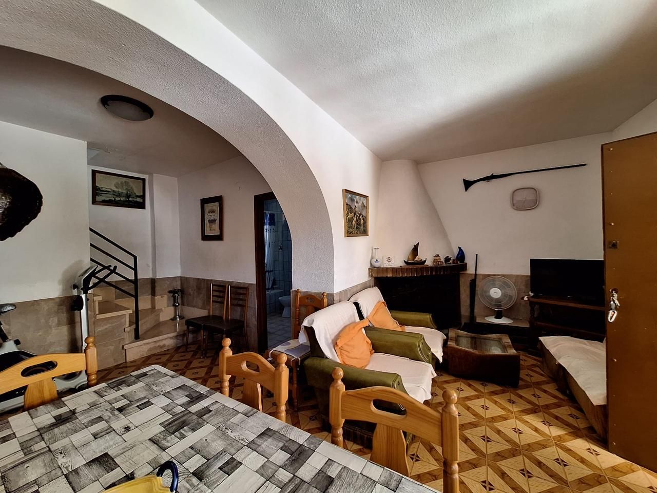 Sala d'estar de Casa o xalet en venda en Villajoyosa / La Vila Joiosa amb Aire condicionat, Jardí privat i Terrassa
