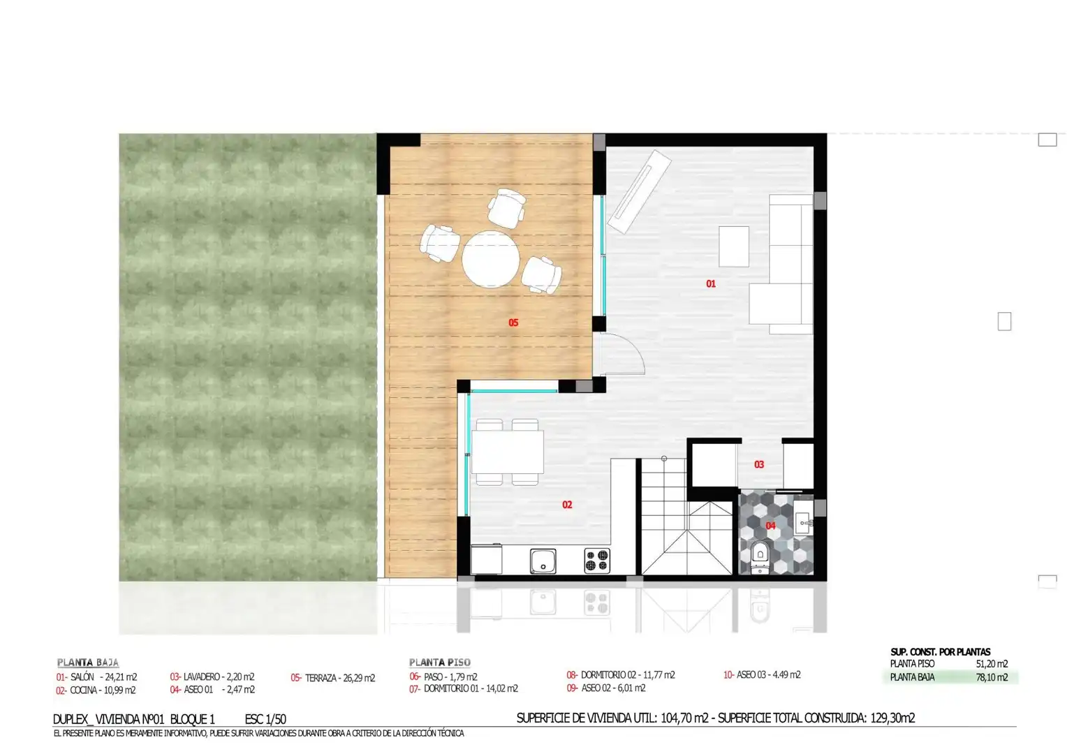 Duplex with pool for sale in Monforte del Cid, imagen 24