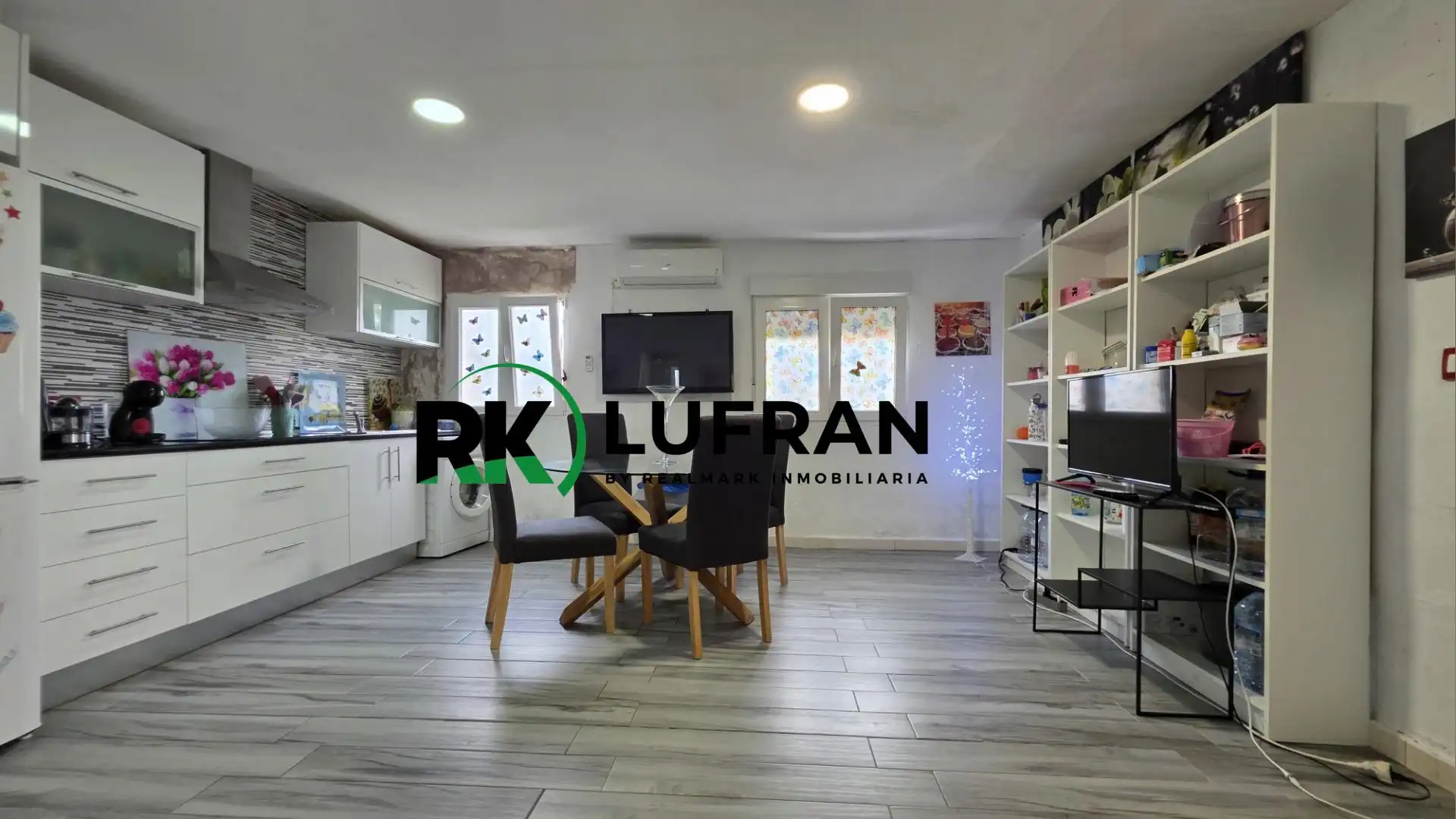 Cocina de Casa o chalet en venta en Alicante / Alacant con Jardín privado y Piscina