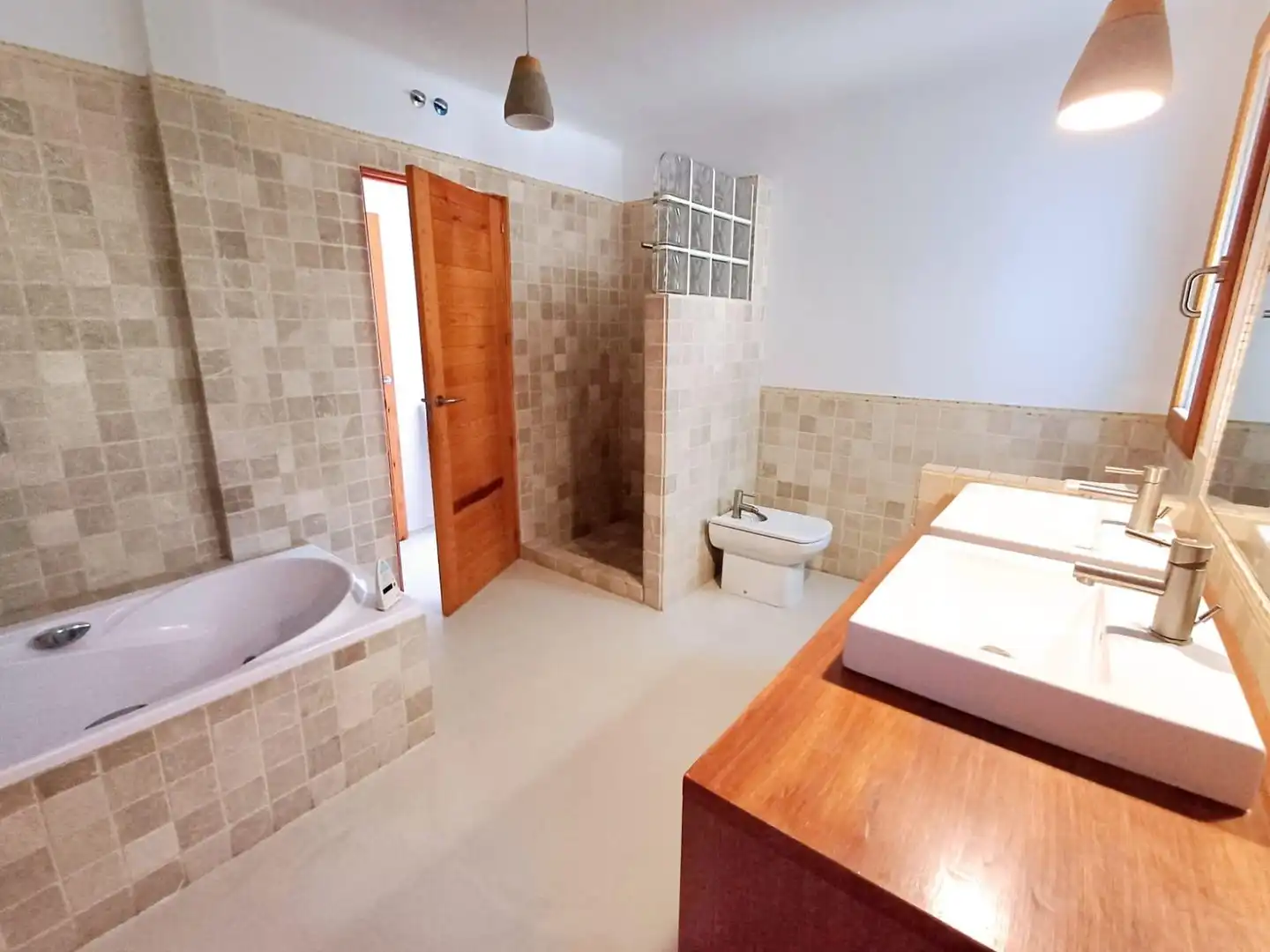 Bathroom of Houses for sale in Galapagar  with Heating, Private garden and Terrace
