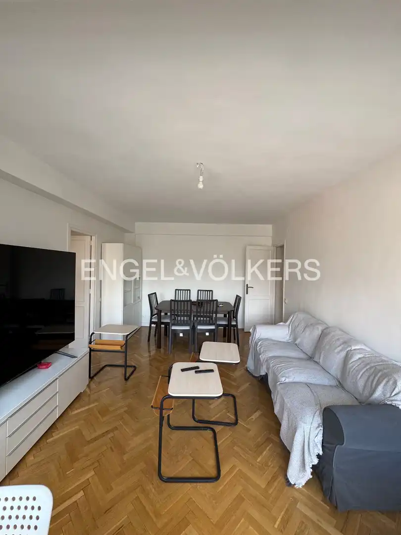 Sala d'estar de Pis de lloguer en Madrid amb Aire condicionat, Calefacció i Parquet