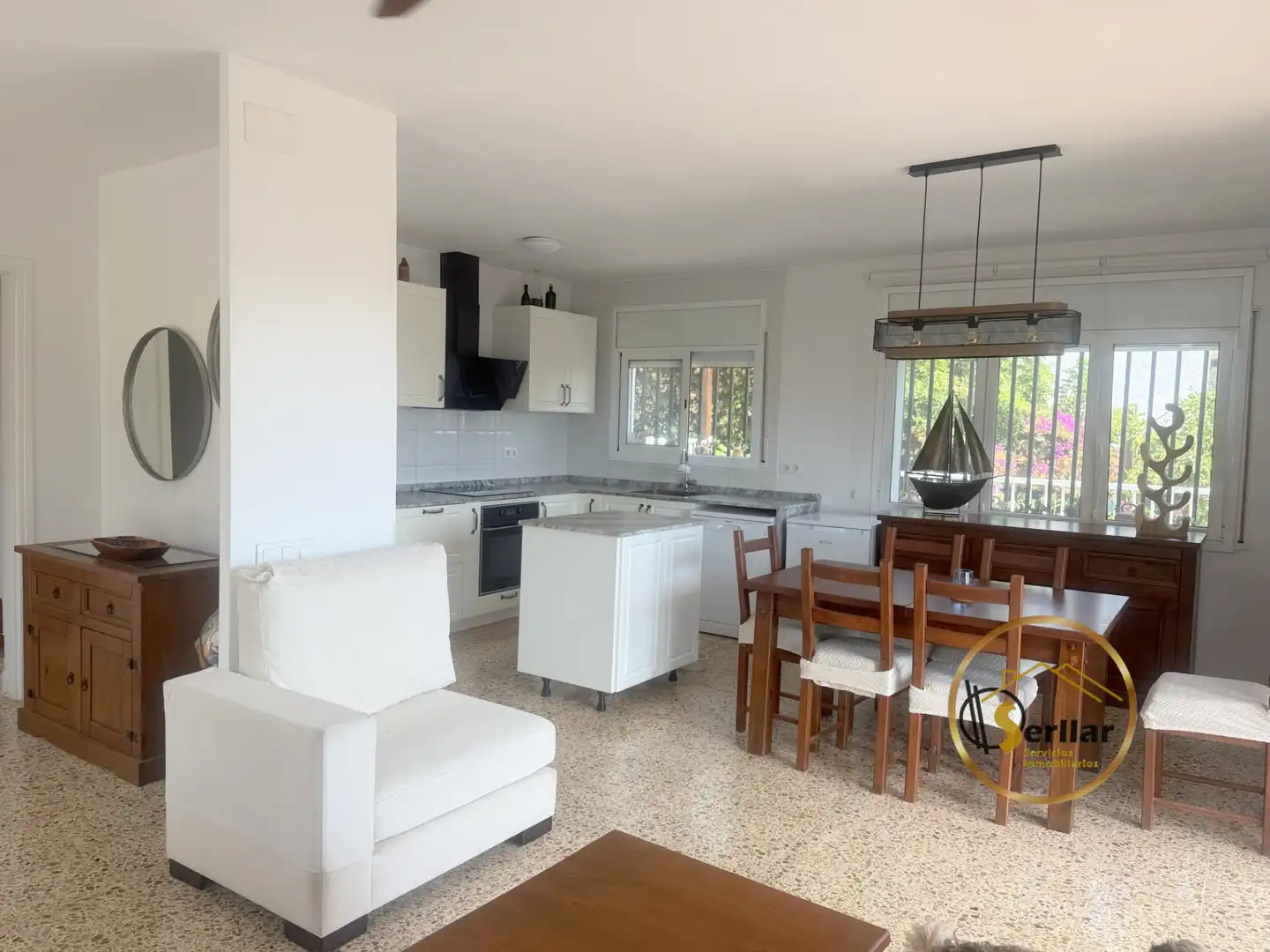 Küche von Haus oder Chalet zum Verkauf in Calafell mit Klimaanlage, Heizung und Privatgarten