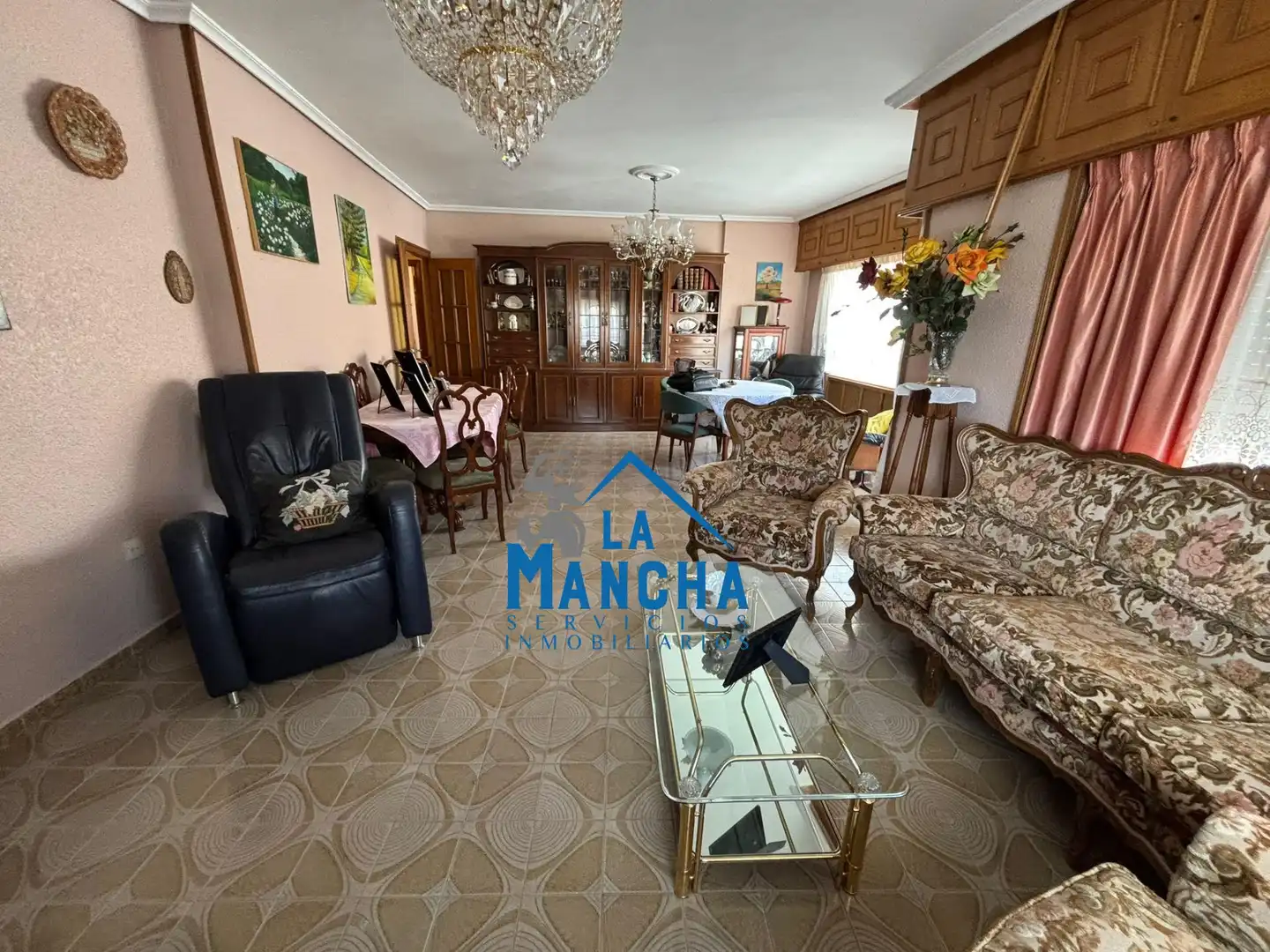 Wohnzimmer von Wohnung zur Miete in Albacete mit Heizung, Terrasse und Abstellraum