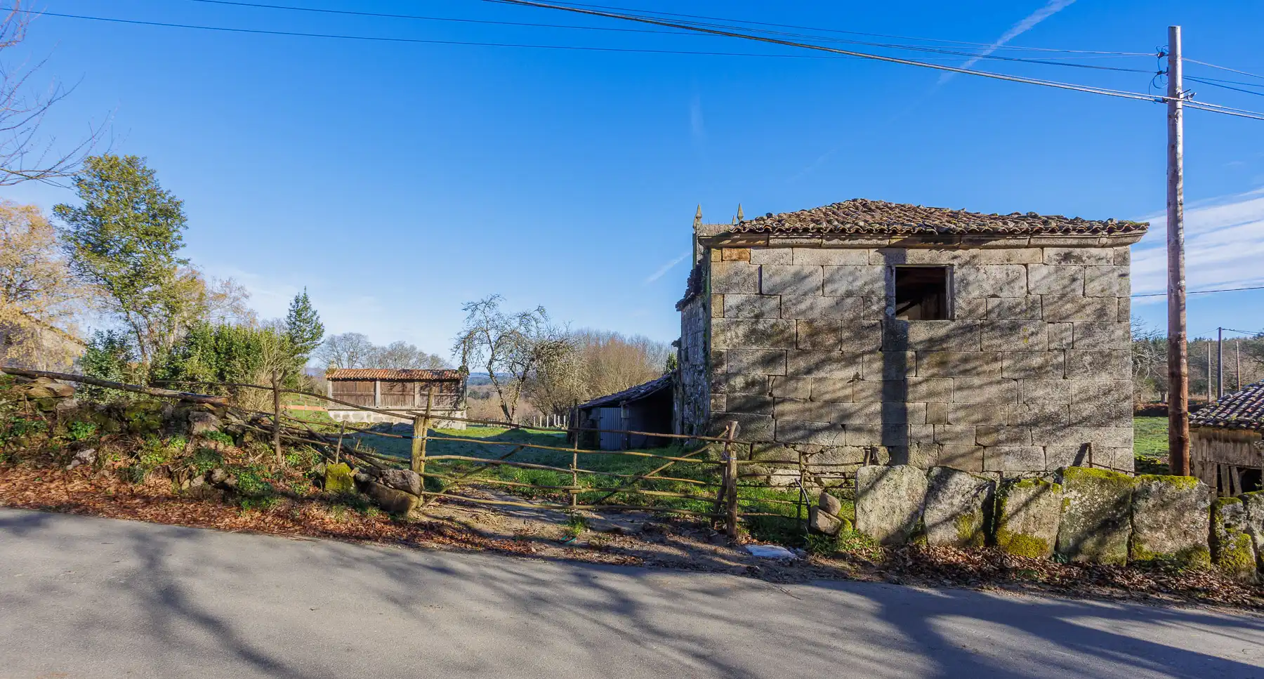 Vista exterior de Finca rústica en venta en Antas de Ulla