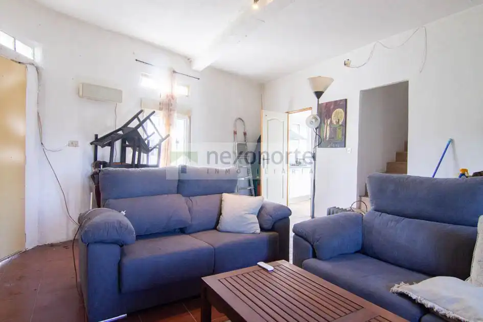 Sala de estar de Finca rústica en venta en As Pontes de García Rodríguez 