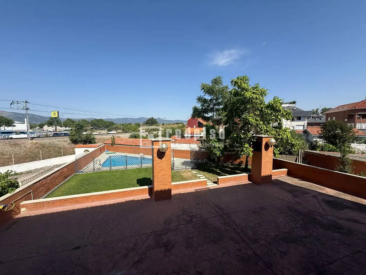 Exterior view of Flat for sale in Collado Villalba  with Air Conditioner, Heating and Private garden