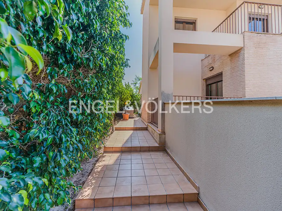 Terraza de Casa adosada en venta en Mutxamel con Aire acondicionado, Calefacción y Jardín privado