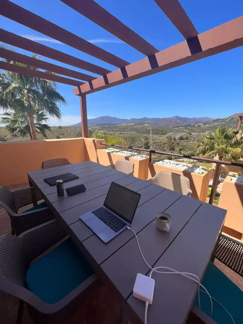 Terrace of Attic for rent in Benahavís  with Air Conditioner, Heating and Terrace