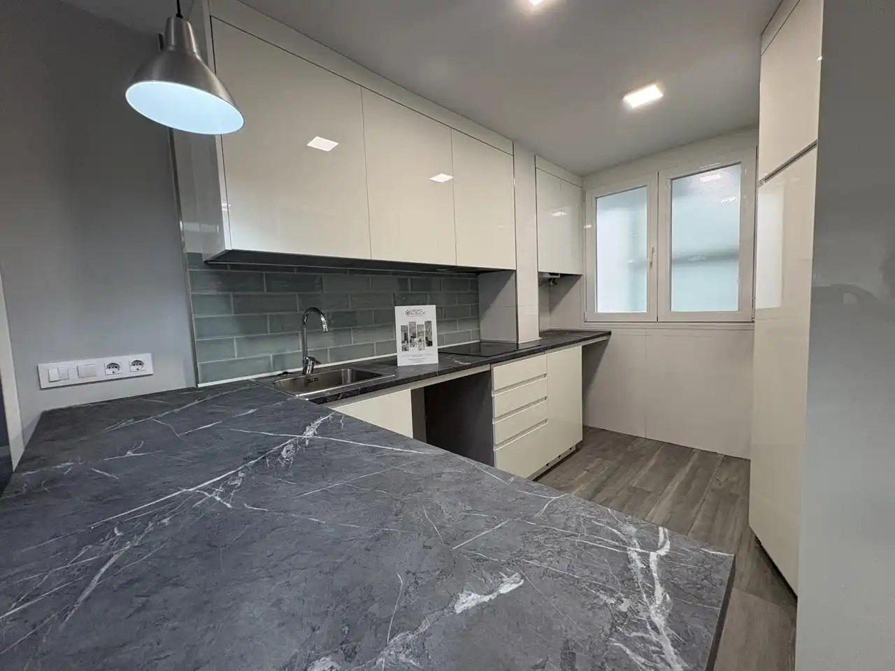 Cocina de Piso de alquiler en Madrid con Aire acondicionado y Calefacción