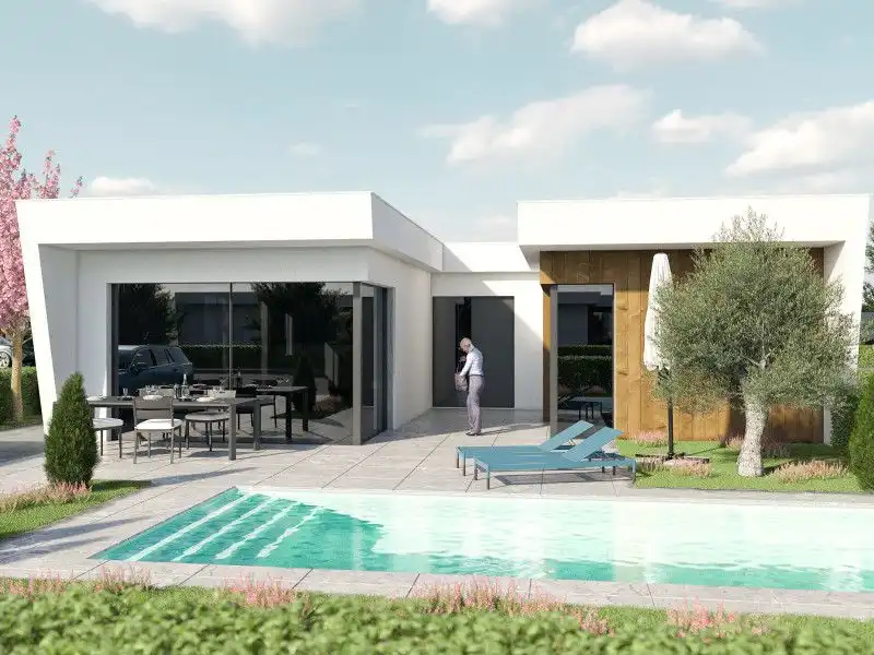 Chalet con piscina en venta en Campo de Murcia