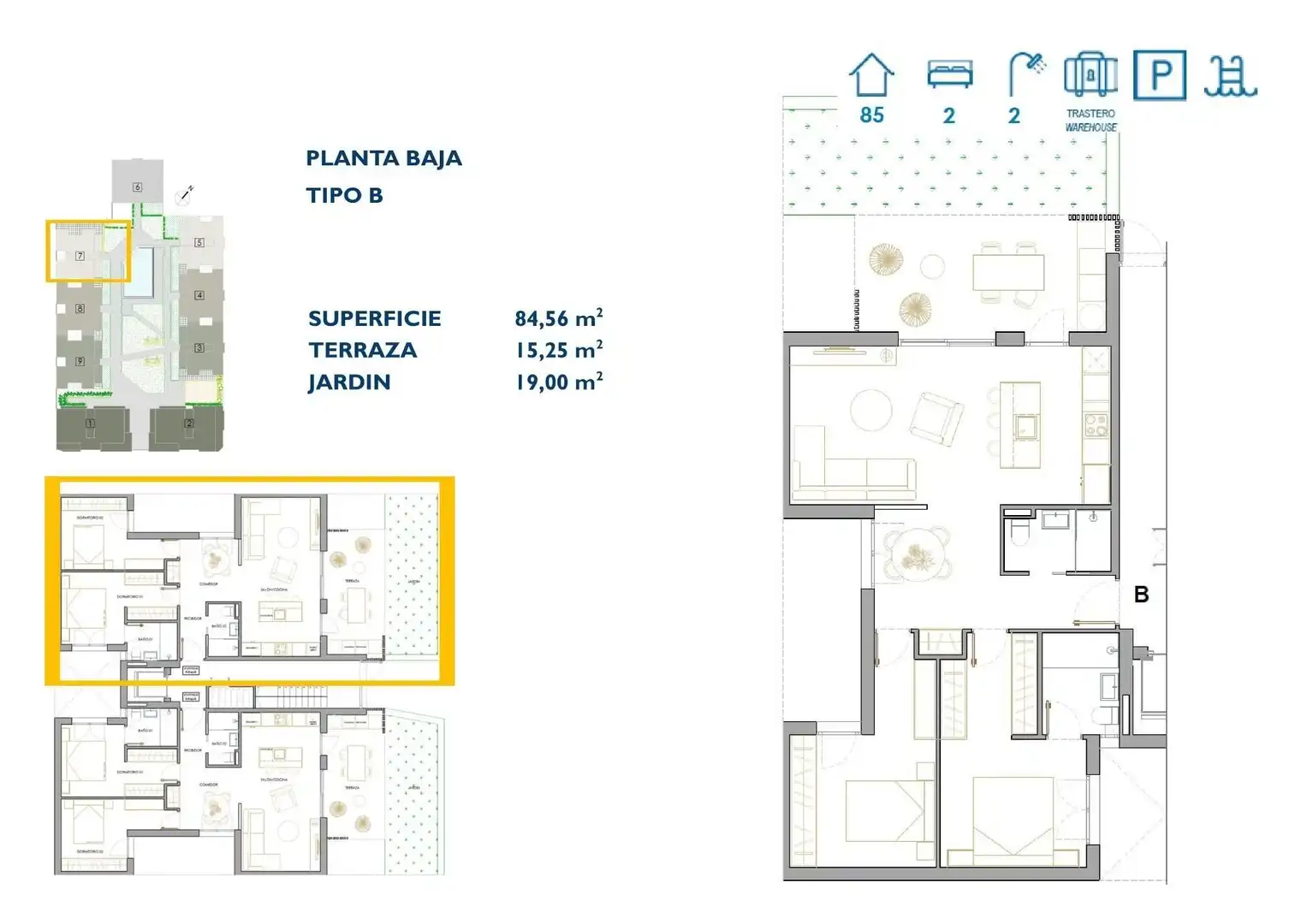 Appartement compact avec piscine à vendre à San Pedro del Pinatar, imagen 5